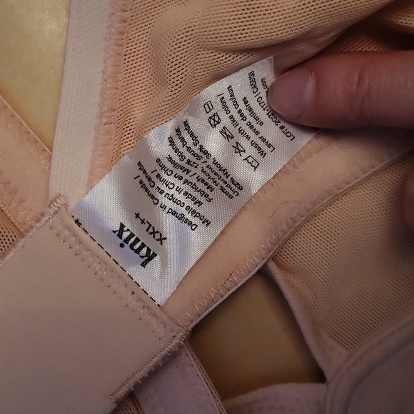 Knix mesh deep v bra nwt xxl++ - Picture 2 of 3